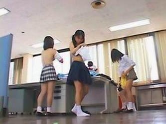 Japanese Schoolgirls Medical Checking, Part 1