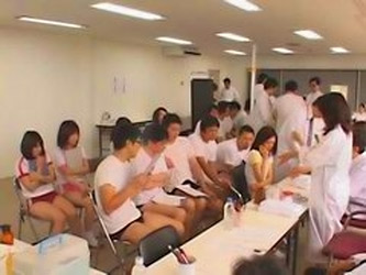 Japanese Schoolgirls Medical Checking, Part 2