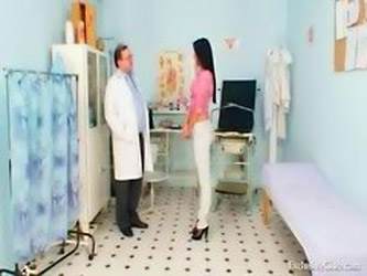 Brunette Babe Melissa Ria And Dirty Gyno Doctor