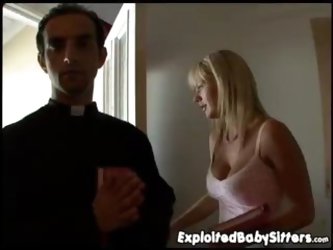 Exploited Babysitters - Bree caught kissing Priest