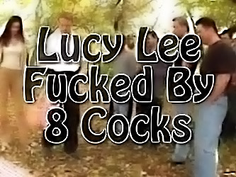 Lucy Lee And 8 Men Gangbang
