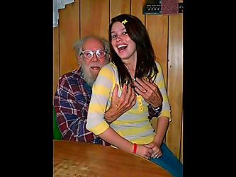 grandpa does not waste time on courtship!