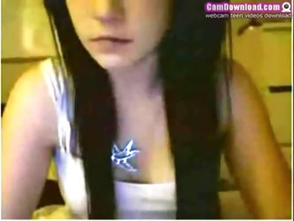 Emo Hotie On Webcam