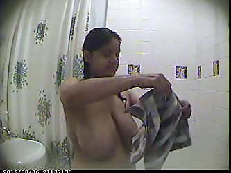Indian sis shower hidden cam