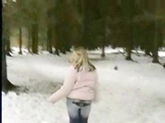 Wife and husband take a stroll and have strange intercourse in the woods. ends up cumming in her face! watch!