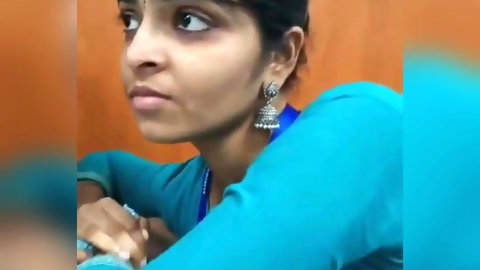 Tamil girl boobs show cleavage