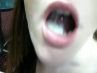 Slut girls Katharine Nadzak takes cum in her mouth video. Katharine Nadzak is a slut girl for cum. She loves to drink cum. See more videos of Katharin