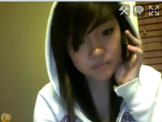 Adorable Asian amateur teen makes some delicious webcam porn by fooling around on stickam, getting naked and revealing her perky breasts and sweet lit