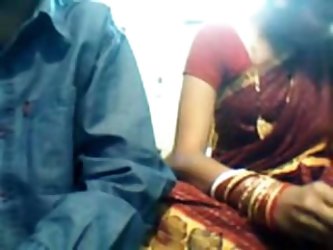 indian modern couple strip and try to have sex in the