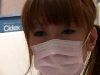 Female Japanese dentist