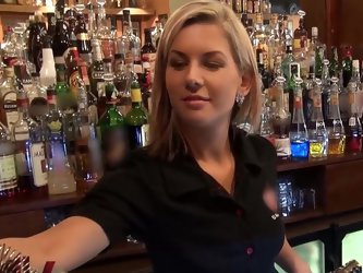 This one is for all of you guys who always wanted to fuck a barmaid! When I entered the bar I just knew I had to put my cock in her, so I took one for